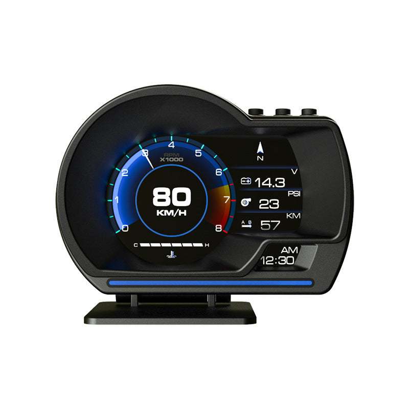 Head-up Display Gps High-definition Speed Water Temperature Turbine Monitoring